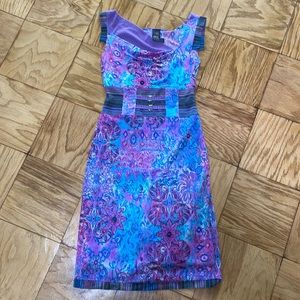 Unique silky stretch dress korean fashion y2k